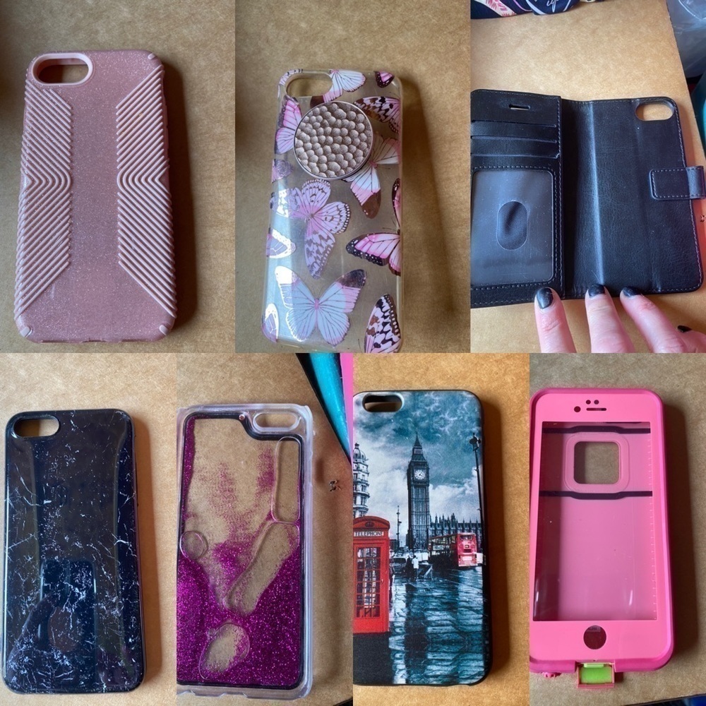 EUC iphone cases for phone several styles and sizes